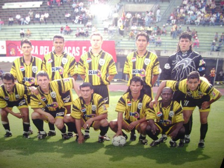 Último equipo que utilizó la denominación Unión Atlético Táchira año 1999.  